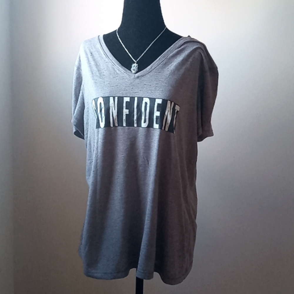 Confident graphic graphic tee